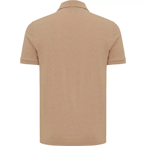 Polo piqué Iqoniq Yosemite en coton recyclé, heather brown, Image 3