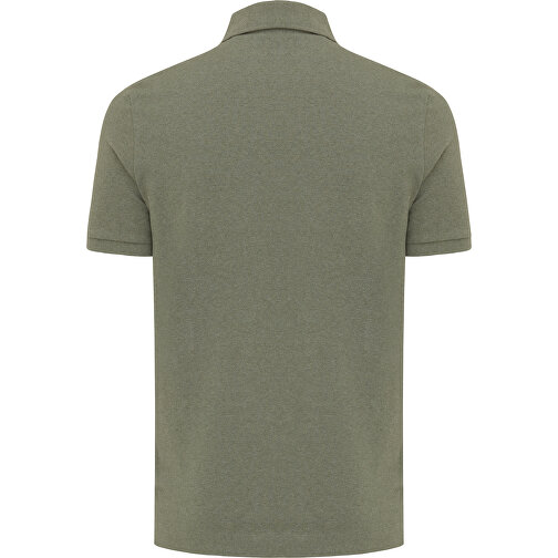 Iqoniq Yosemite Piqué-Poloshirt Aus Recycelter Baumwolle, Heather Green , heather green, 50% recycelte und 50% biologische Baumwolle, XXL, , Bild 3