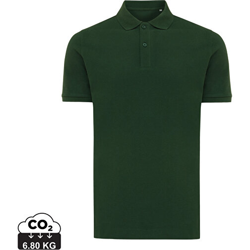 Iqoniq Yosemite Piqué-Poloshirt Aus Recycelter Baumwolle, Forest Green , forest green, 50% recycelte und 50% biologische Baumwolle, XL, , Bild 1