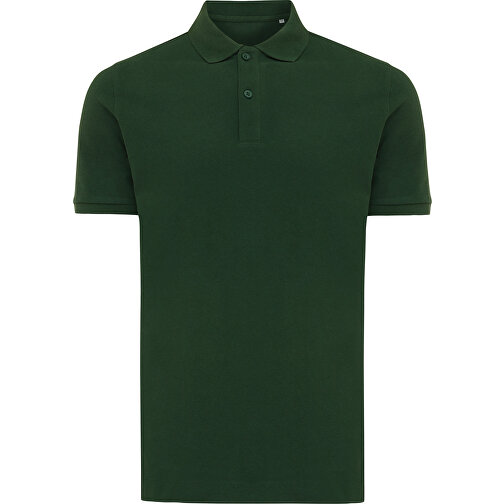 Iqoniq Yosemite Piqué-Poloshirt Aus Recycelter Baumwolle, Forest Green , forest green, 50% recycelte und 50% biologische Baumwolle, L, , Bild 2