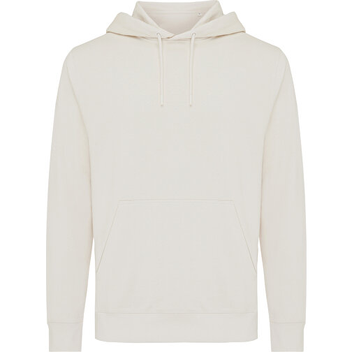 Iqoniq Rila Lightweight Hoodie Aus Recycelter Baumwolle, Ivory White , ivory white, 30% recycelte und 70% biologische Baumwolle, XXL, , Bild 2