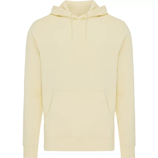 Sweat à capuche Iqoniq Rila Lightweight en coton recyclé, cream yellow, Image 2