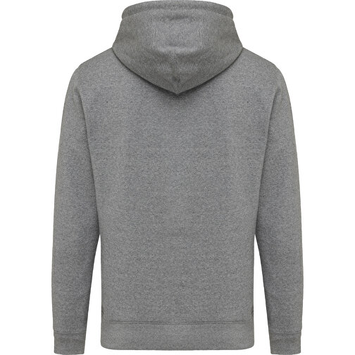 Sweat à capuche Iqoniq Rila Lightweight en coton recyclé, non teint anthracite clair, Image 3