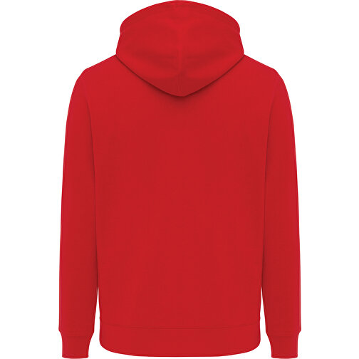 Iqoniq Rila Lightweight Hoodie Aus Recycelter Baumwolle, Rot , rot, 30% recycelte und 70% biologische Baumwolle, XXXL, , Bild 3