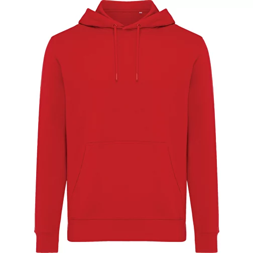 Sweat à capuche Iqoniq Rila Lightweight en coton recyclé, rouge, Image 2