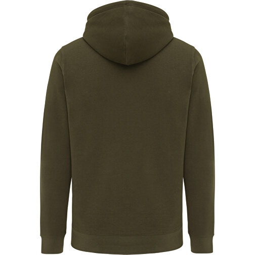 Iqoniq Rila Lightweight Hoodie Aus Recycelter Baumwolle, Khaki , khaki, 30% recycelte und 70% biologische Baumwolle, S, , Bild 3