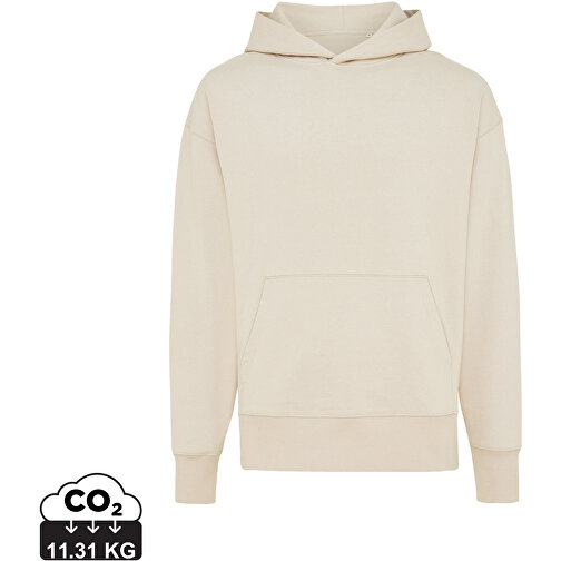 Iqoniq Yoho Relax-Hoodie Aus Recycelter Baumwolle, Natural Raw , natural raw, 50% recycelte und 50% biologische Baumwolle, XXS, , Bild 1