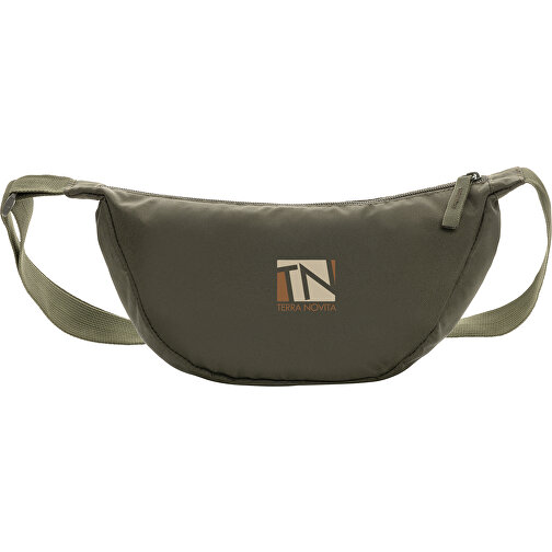 Crescent AWARET RPET Half-Moon Sling Bag, khaki, Billede 4