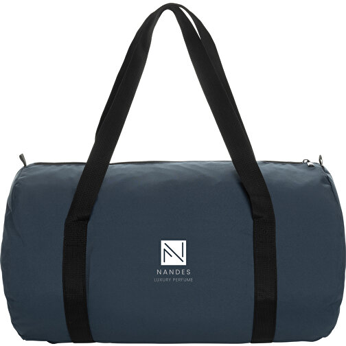 Bolsa de deporte plegable Dillon AWARET RPET, azul marino, Imagen 7