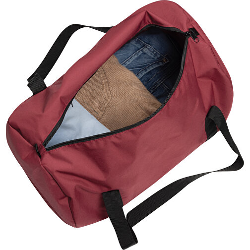 Bolsa de deporte plegable Dillon AWARET RPET, roja, Imagen 4