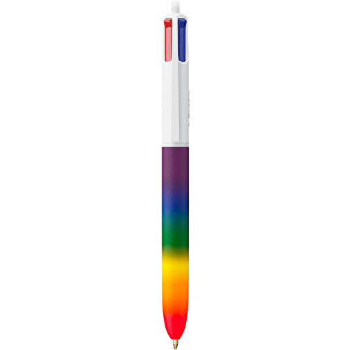 BIC® 4 Colours® Rainbow Decor + nøkkelbånd med silketrykk, Bilde 2