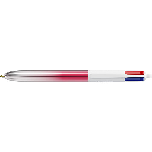 BIC® 4 Colours® Bicolour + screentryck på nyckelband, Bild 4