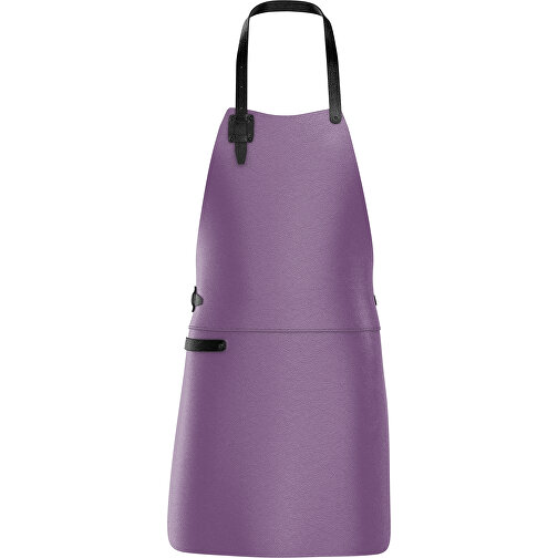 Leder Grillschürze ColourDuo , purple / schwarz, Donato Rindleder, 78,00cm x 60,00cm (Länge x Breite), Bild 1