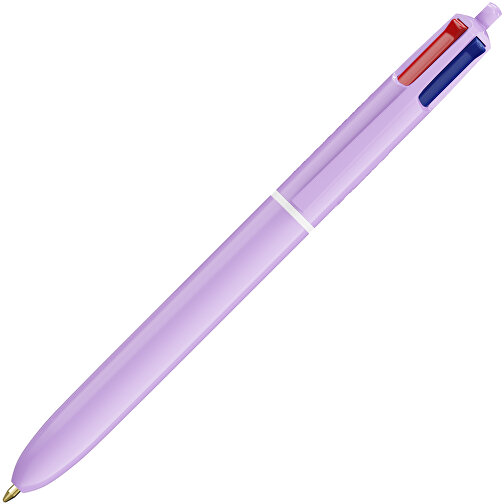 BIC® 4 Colours® Pastel + screentryck på nyckelband, Bild 3