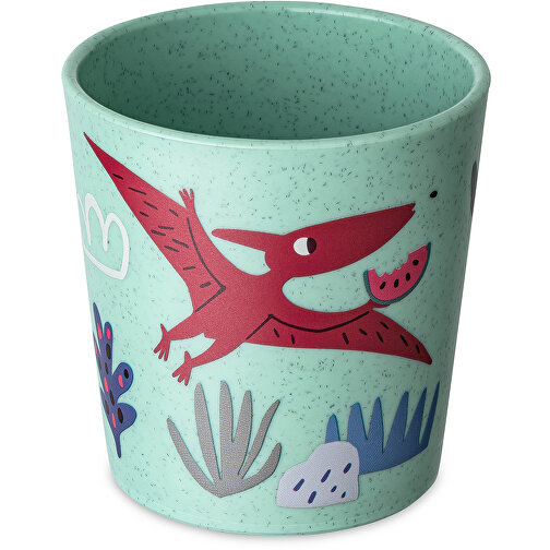 CONNECT CUP S REX Becher 190ml , Koziol, organic green rex, ORGANIC BIO-CIRCULAR, 7,30cm x 7,50cm x 7,30cm (Länge x Höhe x Breite), Bild 1