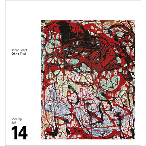 Kunst Tagesabreißkalender , Papier, 15,40cm x 16,50cm (Länge x Breite), Bild 2