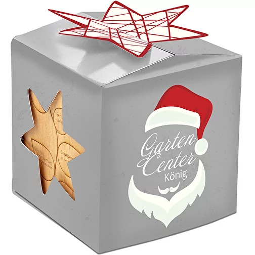 Pot cube boisde bureau en boite star-box avec graines - Persil, Image 2