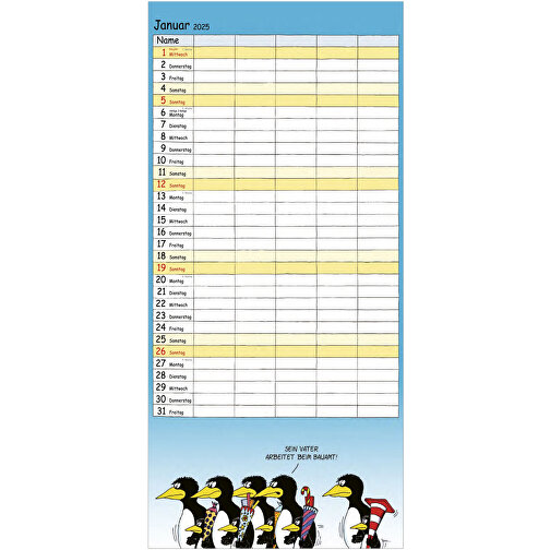Uli Stein Familienplaner , Papier, 21,00cm x 45,00cm (Länge x Breite), Bild 2