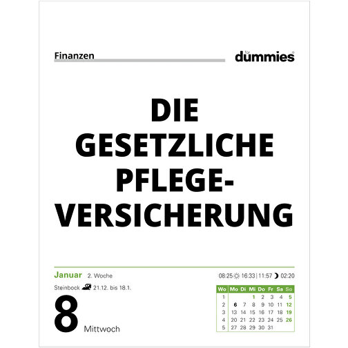 Die Welt Erklärt Für Dummies Tagesabreißkalender , Papier, 12,50cm x 16,00cm (Länge x Breite), Bild 6