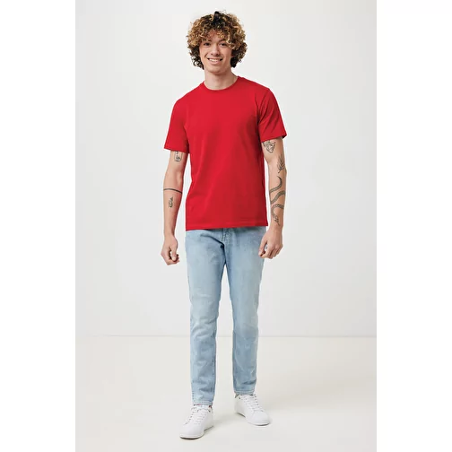 T-shirt Iqoniq Brett in cotone riciclato, rosso, Immagine 4