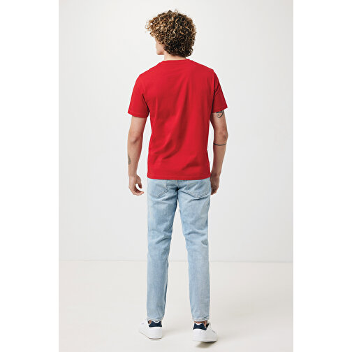 Iqoniq Brett T-Shirt Aus Recycelter Baumwolle, Rot , rot, 30% recycelte und 70% biologische Baumwolle, XXXL, 79,00cm x 0,50cm x 64,00cm (Länge x Höhe x Breite), Bild 6