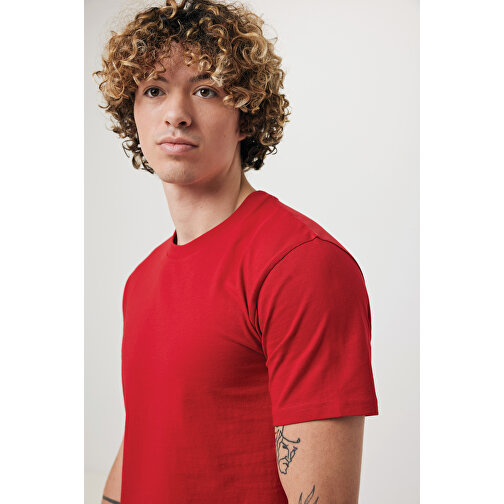 Iqoniq Brett T-Shirt Aus Recycelter Baumwolle, Rot , rot, 30% recycelte und 70% biologische Baumwolle, XXS, 61,00cm x 1,00cm x 44,00cm (Länge x Höhe x Breite), Bild 10