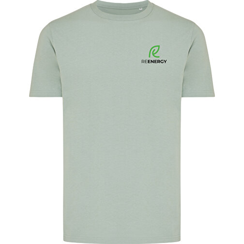 Iqoniq Brett T-Shirt Aus Recycelter Baumwolle, Iceberg Green , Iceberg green, 30% recycelte und 70% biologische Baumwolle, XL, 75,00cm x 0,50cm x 58,00cm (Länge x Höhe x Breite), Bild 3