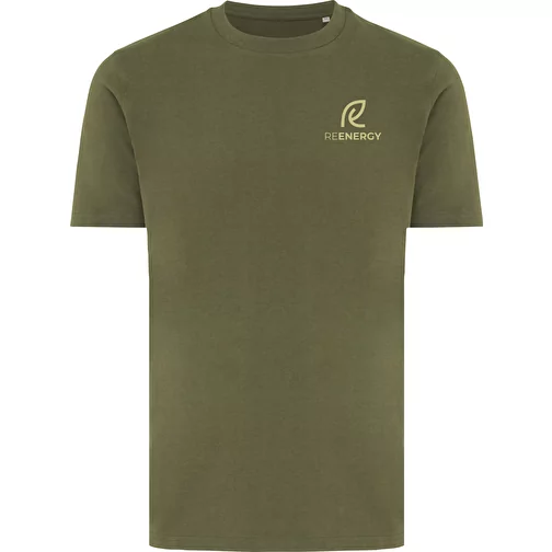 Iqoniq Brett T-shirt en coton recyclé, kaki, Image 3