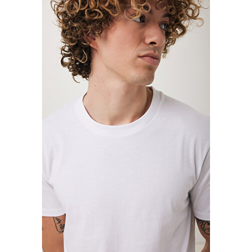 Iqoniq Brett T-Shirt Aus Recycelter Baumwolle , recycled white, 30% recycelte und 70% biologische Baumwolle, XS, 67,00cm x 0,50cm x 46,00cm (Länge x Höhe x Breite), Bild 12