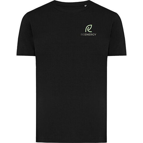 Iqoniq Brett T-Shirt Aus Recycelter Baumwolle, Schwarz , schwarz, 30% recycelte und 70% biologische Baumwolle, XXXL, 79,00cm x 0,50cm x 64,00cm (Länge x Höhe x Breite), Bild 3