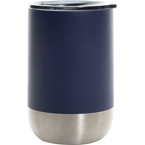 RCS Recycelter Stainless Steel Becher, Navy Blau , navy blau, Rostfreier Stahl - recycelt,Rostfreier Stahl - recycelt, 8,40cm x 12,40cm x 8,00cm (Länge x Höhe x Breite), Bild 2