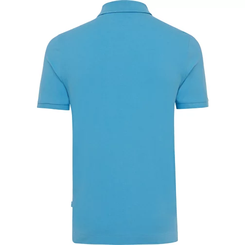 Polo piqué Iqoniq Yosemite en coton recyclé, bleu tranquil, Image 2