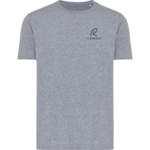 Iqoniq Brett T-Shirt Aus Recycelter Baumwolle, Light Heather Blue , light heather blue, 30% recycelte und 70% biologische Baumwolle, XXXL, 79,00cm x 0,50cm x 64,00cm (Länge x Höhe x Breite), Bild 3