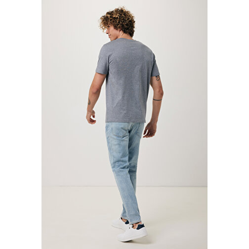 Iqoniq Brett T-Shirt Aus Recycelter Baumwolle, Light Heather Blue , light heather blue, 30% recycelte und 70% biologische Baumwolle, XXL, 77,00cm x 0,50cm x 61,00cm (Länge x Höhe x Breite), Bild 7