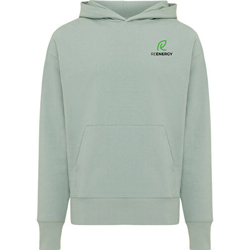 Iqoniq Yoho Relax-Hoodie Aus Recycelter Baumwolle, Iceberg Green , Iceberg green, 50% recycelte und 50% biologische Baumwolle, XXXL, 78,00cm x 1,00cm x 71,00cm (Länge x Höhe x Breite), Bild 3