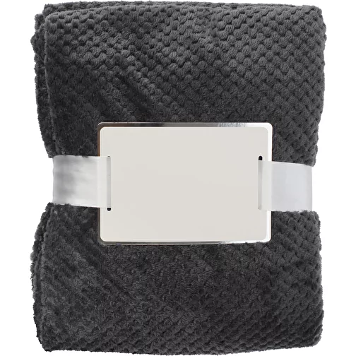Plaid polaire flanelle gaufré en polyester Nikolaï, Image 1