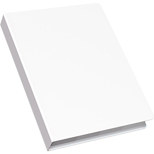 Softcover Haftnotiz-Set Stacey , weiss / hellgrau, Papier, 10,60cm x 1,00cm x 7,60cm (Länge x Höhe x Breite), Bild 2