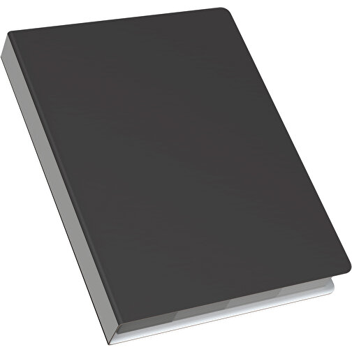 Softcover Haftnotiz-Set Stacey , schwarz / grau, Papier, 10,60cm x 1,00cm x 7,60cm (Länge x Höhe x Breite), Bild 2