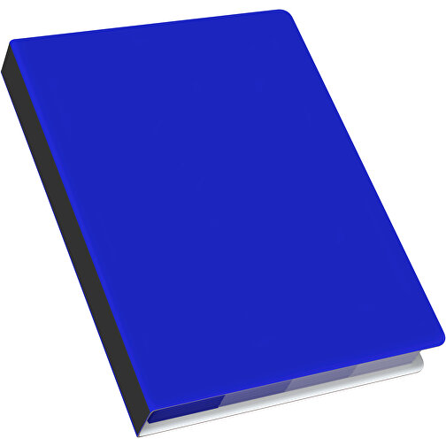 Softcover Haftnotiz-Set Stacey , blau / schwarz, Papier, 10,60cm x 1,00cm x 7,60cm (Länge x Höhe x Breite), Bild 2