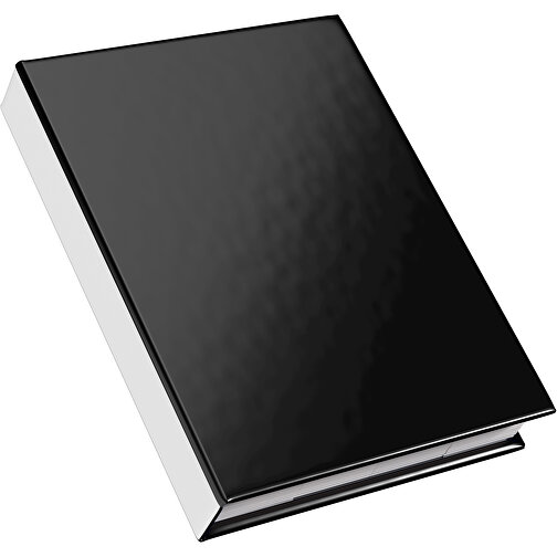 Hardcover Haftnotiz-Set Ana , schwarz / weiss, Papier, 10,50cm x 1,50cm x 7,50cm (Länge x Höhe x Breite), Bild 2