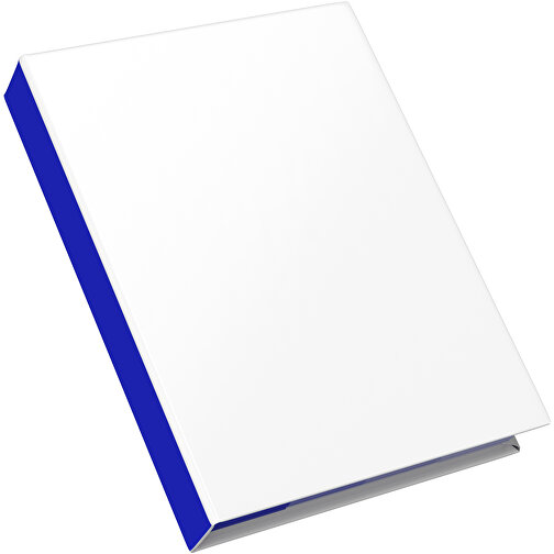 Hardcover Haftnotiz-Set Steffen , weiss / blau, Papier, 10,50cm x 1,80cm x 7,50cm (Länge x Höhe x Breite), Bild 2