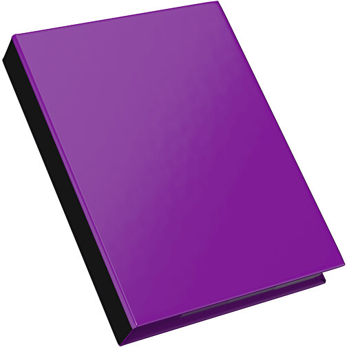 Hardcover Haftnotiz-Set Steffen , dunkelmagenta / schwarz, Papier, 10,50cm x 1,80cm x 7,50cm (Länge x Höhe x Breite), Bild 2