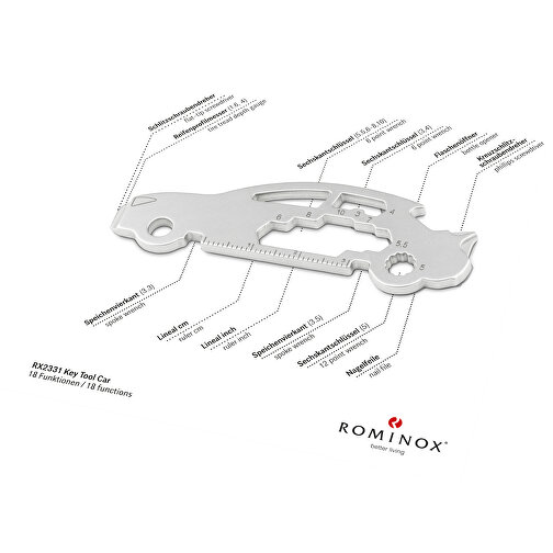 ROMINOX® Strumento chiave per auto / auto (18 funzioni), Immagine 2