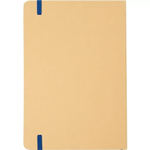 Blocco note formato A5 con copertina rigida di cartone riciclato Nelida, Immagine 4