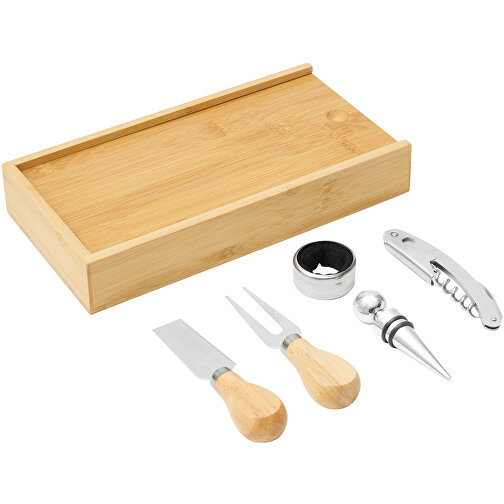 Set vino e formaggio BAMBOO WINE, Immagine 1