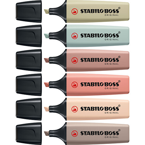 STABILO BOSS ORIGINAL NatureCOLORS Leuchtmarkierer , Stabilo, beige, Kunststoff, 10,50cm x 1,70cm x 2,70cm (Länge x Höhe x Breite), Bild 3