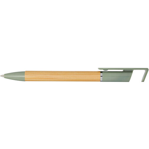 Delfina Stift Smartphoneständer , heather grün, FSC certified bamboo, 14,70cm (Länge), Bild 5