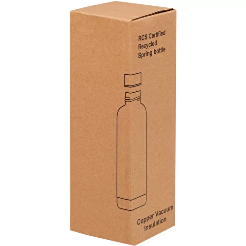 Bouteille isotherme avec isolation par le vide Spring 500 ml en cuivre inoxydable recyclé certifié, Image 1