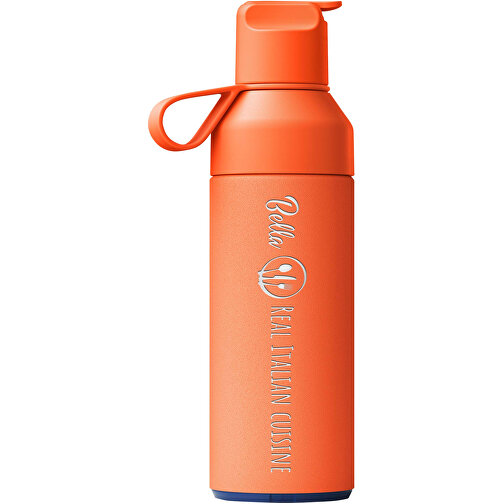 Ocean Bottle GO 500 Ml Vakuumisolierte Flasche , sun orange, Recycled stainless steel, 23,30cm (Höhe), Bild 2