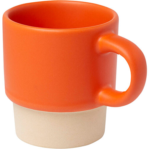 Olympia 130 Ml Stapelbarer Expresso Becher Mit Tonboden , orange, Keramik, 7,10cm x 5,00cm (Höhe x Breite), Bild 1